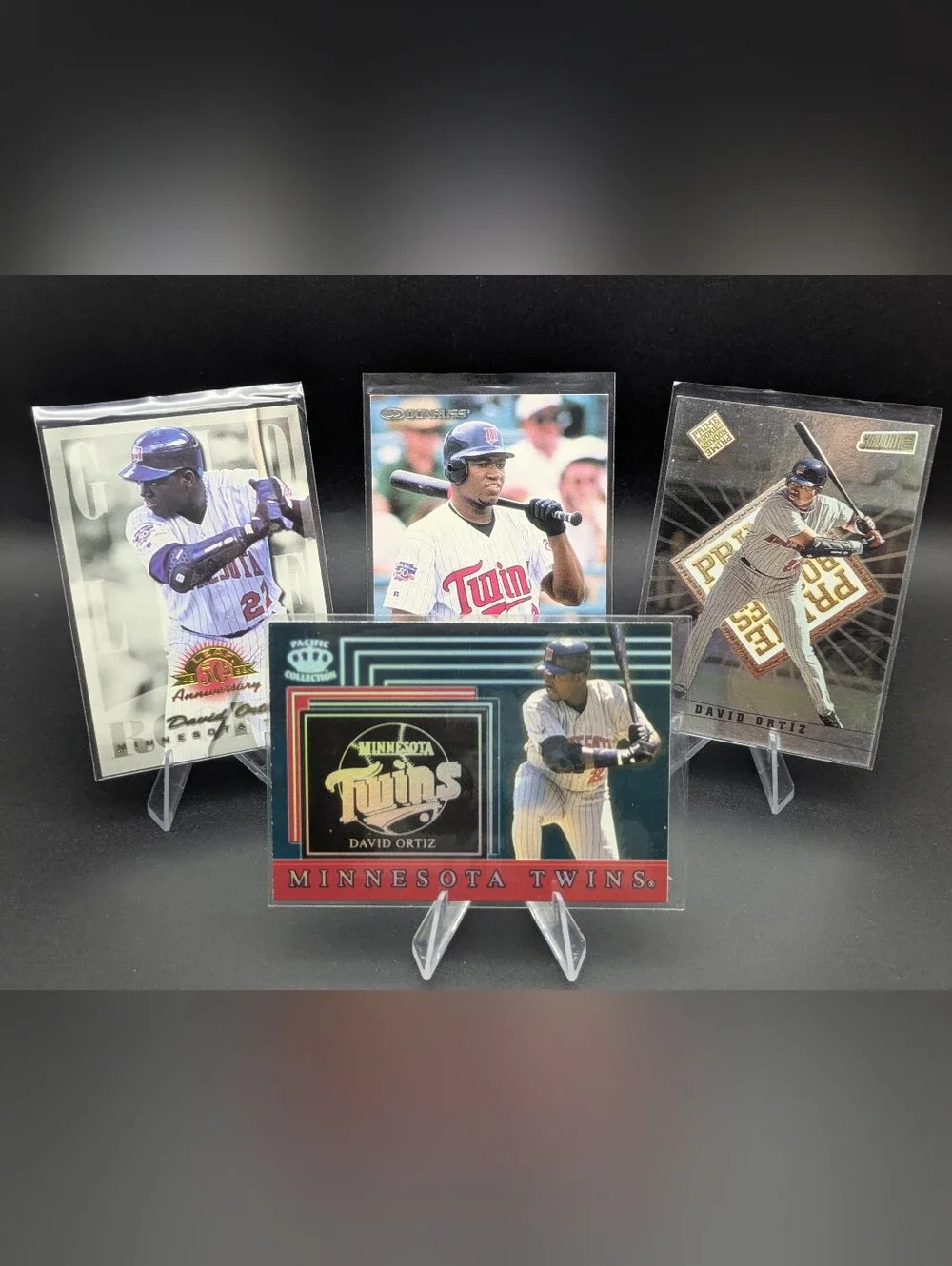David Ortiz 1998 Rookie Cards RC Lot Leaf Donruss Stadium Club Pacific HOF Star